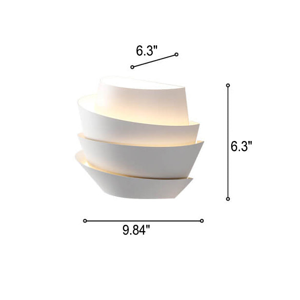 Luminique | Skandinavische Wandlampe mit doppelten Eisenlichtpunkten