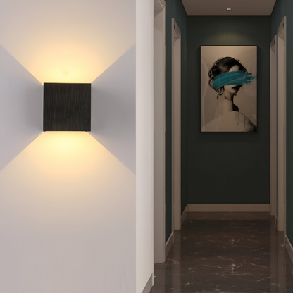 Nordic WallLight - Moderne LED-Wandleuchte im nordischen Design - Wiederaufladbar mit USB