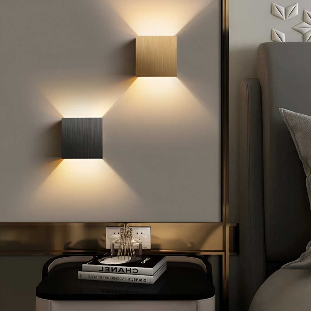 Nordic WallLight - Moderne LED-Wandleuchte im nordischen Design - Wiederaufladbar mit USB