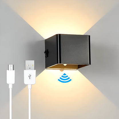 Nordic WallLight - Moderne LED-Wandleuchte im nordischen Design - Wiederaufladbar mit USB