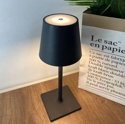 Kabellose Dimmbare LED Akku Tischlampe LauraDeko - Modern über Touch | Wohnzimmer | Leselampe | Nachttischlampe